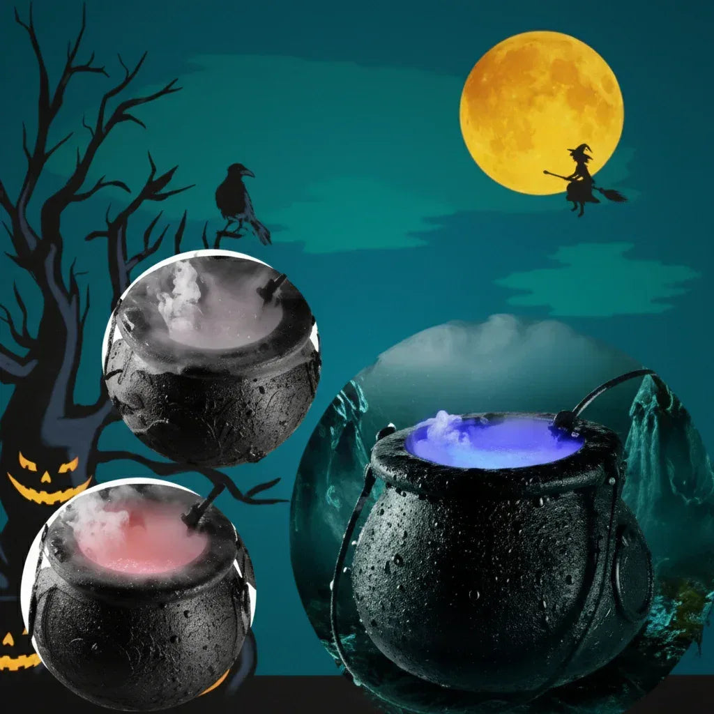 Cauldron Fog Machine - Sorceress Sanctuary US standard black atomized + frosted barrel-European standard silver atomization + frosted barrel-European standard black atomized + frosted barrel-US standard silver atomization + frosted barrel