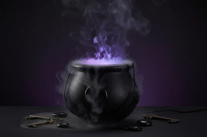 Cauldron Fog Machine - Sorceress Sanctuary US standard black atomized + frosted barrel-European standard silver atomization + frosted barrel-European standard black atomized + frosted barrel-US standard silver atomization + frosted barrel