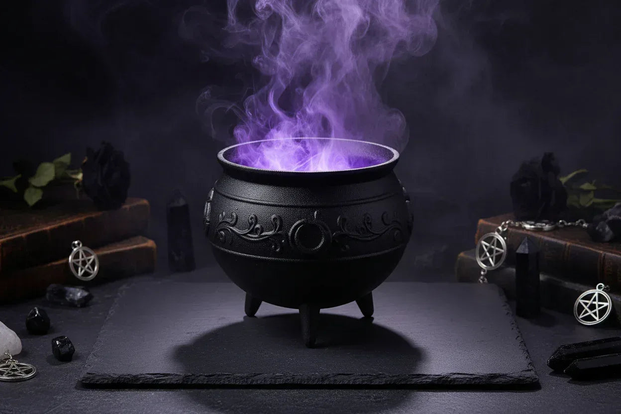Cauldron Fog Machine - Sorceress Sanctuary US standard black atomized + frosted barrel-European standard silver atomization + frosted barrel-European standard black atomized + frosted barrel-US standard silver atomization + frosted barrel