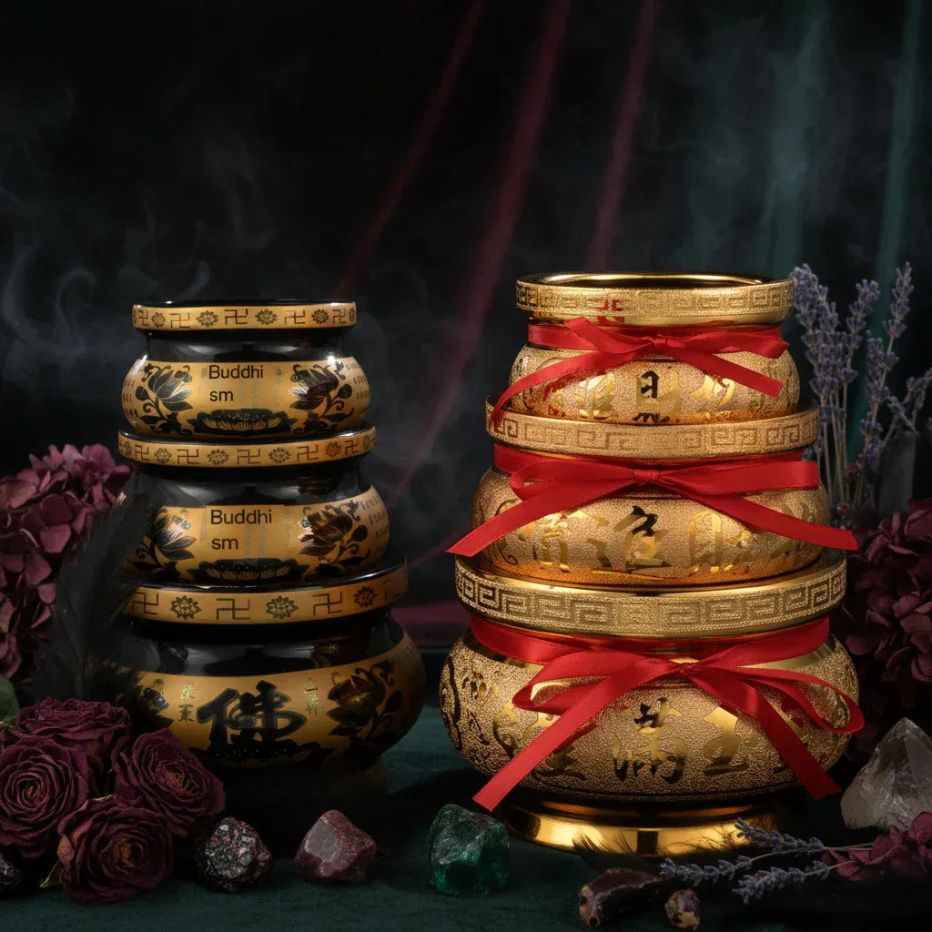 Sacred Incense Burner - Sorceress Sanctuary Special for sand incense burner [about 500g of sand]]-Special for sand incense burner [about 100g of sand]]-3.5 inches/sand gold Lucky (100/box)-4 inches/sand gold Lucky (64/box)-7 inches/Shajin Lucky (24 PCs/box)