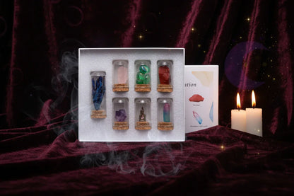 Stone Cosmos Kit - Sorceress Sanctuary 12 kinds of gypsum raw stone mineral label wooden box-25 kinds of mining label boxes (wooden box)-25 types of mining logo boxes (wooden box skylight type)-25 kinds of gypsum raw stone mine label wooden box skylight